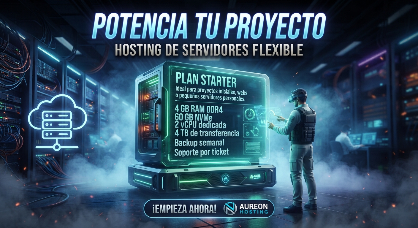 Plan Starter – 4 GB RAM DDR4